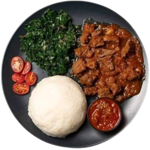 Wet Fry Beef & Ugali